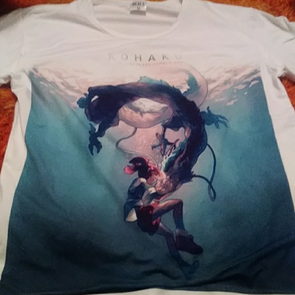 Kohaku Haku Chihiru Spirited Away Shirt - Picture 1 of 1